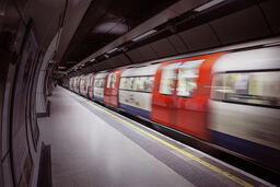 brand image London underground train