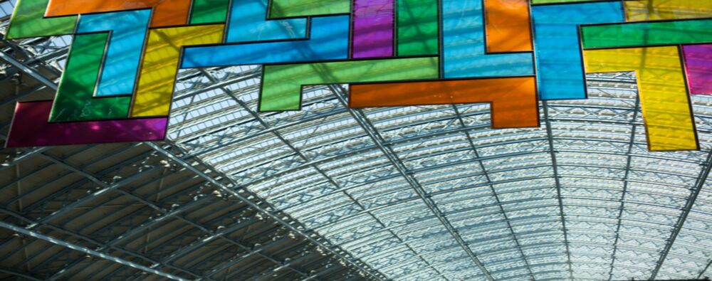 Stained glass window