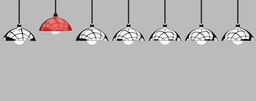 A row of lights