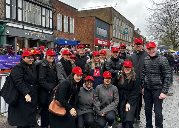 SA Law staff at pancake festival